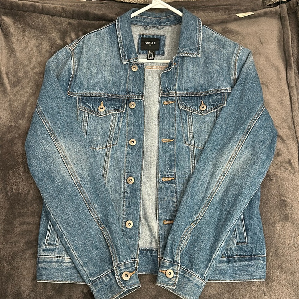 Forever 21 jeans liger jacket